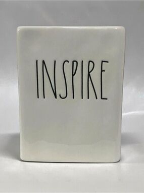 Rae Dunn Artisan Collection by Magenta Ceramic “Inspire” Pen and Pencil Holder